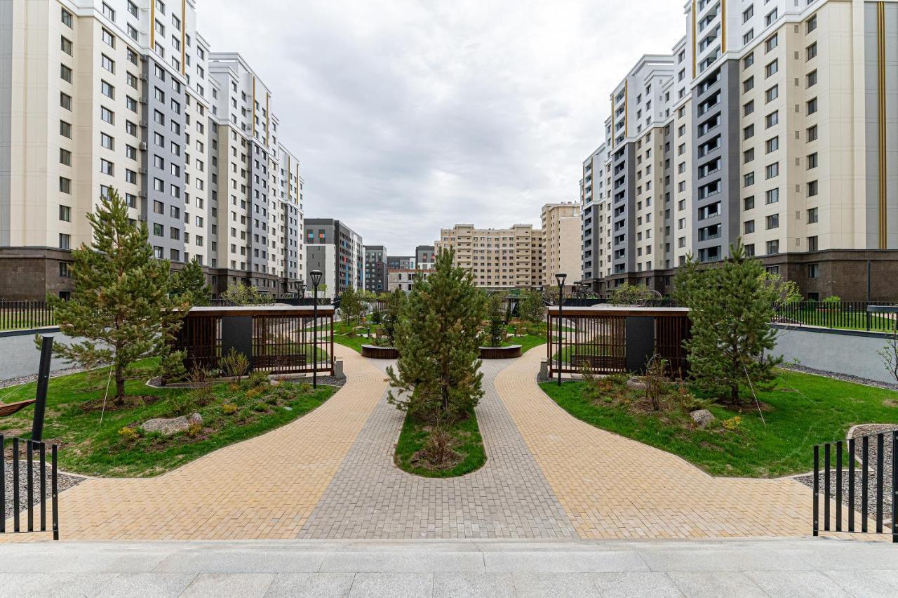 Шикарная Квартира На Против Сада Astana Extérieur photo